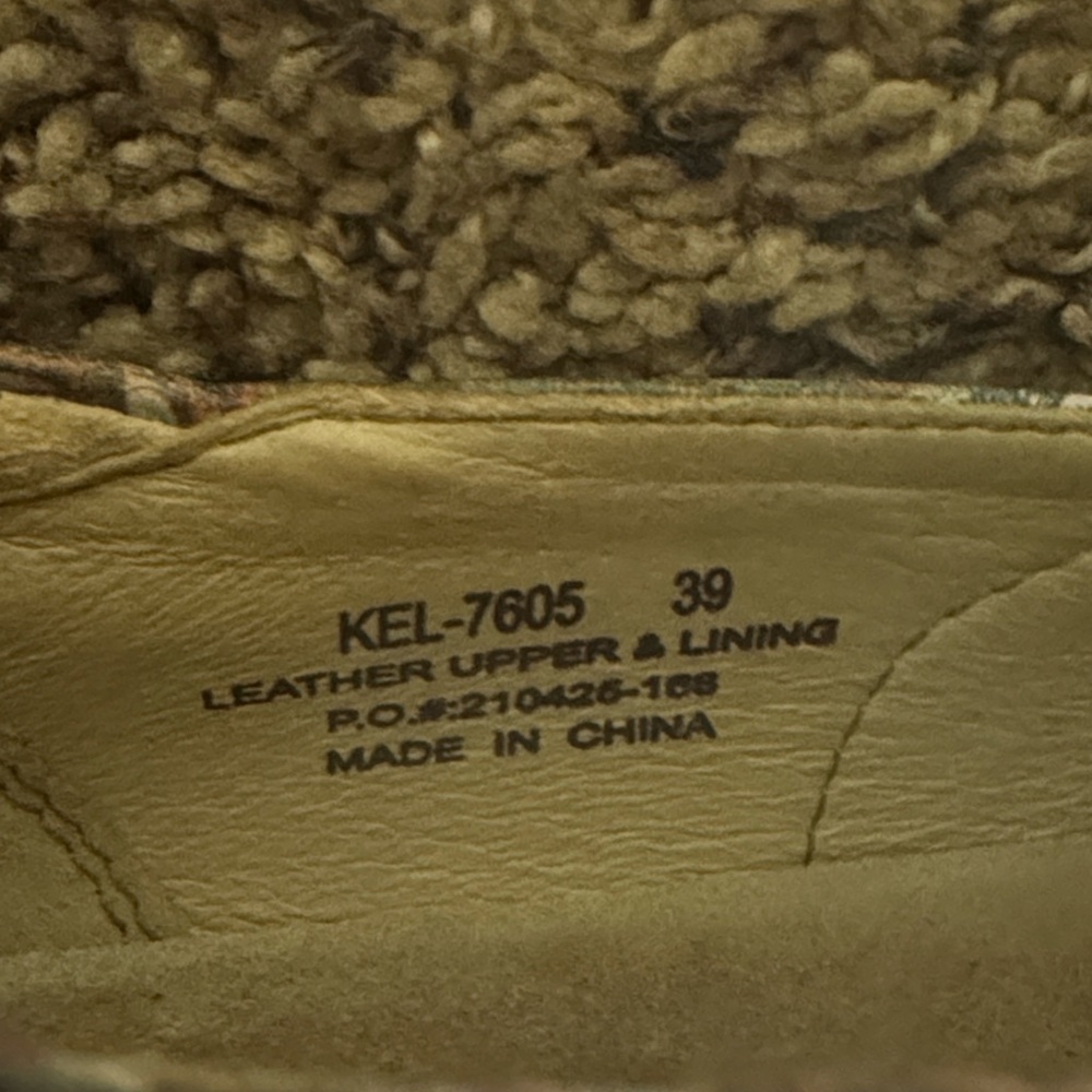 Algeria Keli Love You Mucha shoes with all over print Size 39 = Size 9 - Picture 15 of 16